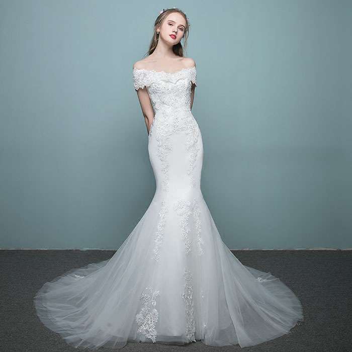 綺麗なウエディングドレスがみたい