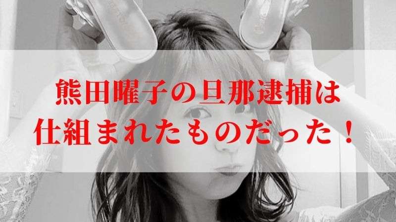 熊田曜子の旦那逮捕は仕組まれたものだった!島田紳助が関与か「関係は続いている」 | NEWS 