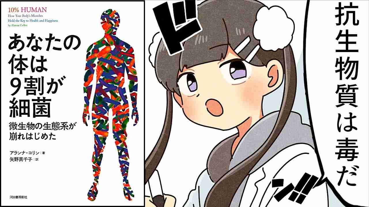 【漫画】あなたの体は9割が細菌【要約、アランナ コリン】 - YouTube