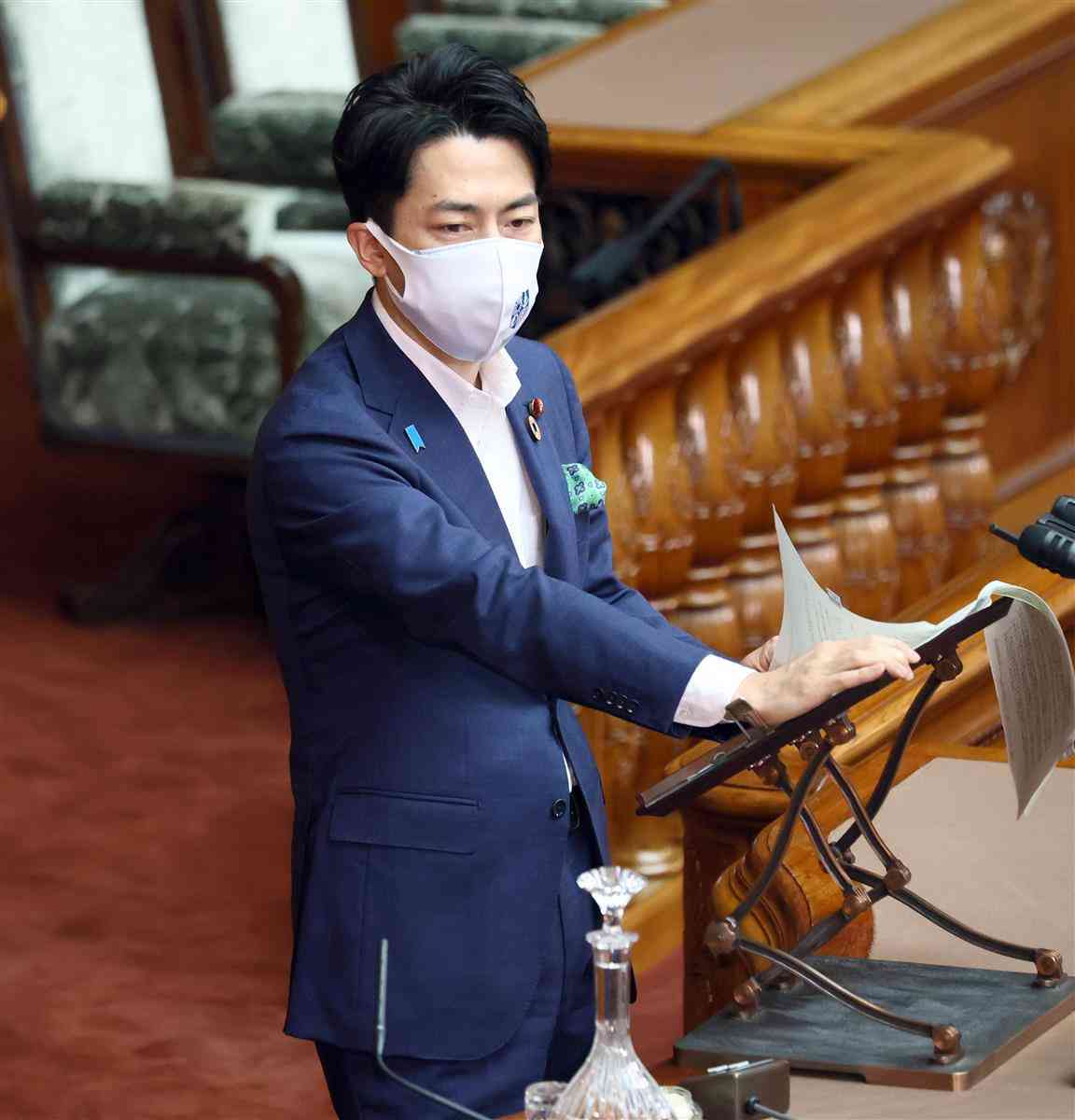 小泉環境相、虫垂炎手術　当面入院、コロナ陰性 - 産経ニュース