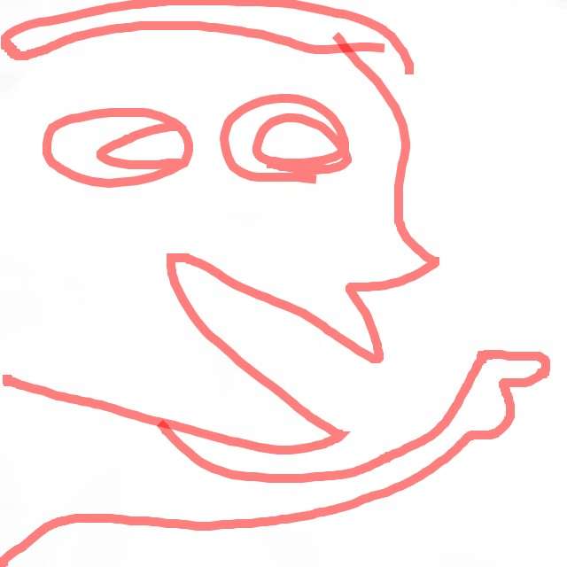 指差す人