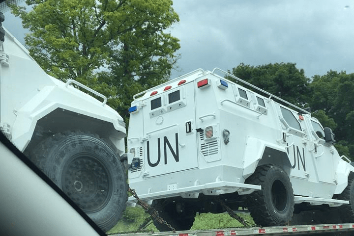 Were UN Vehicles and Trucks Spotted in Southern States? | Snopes.com