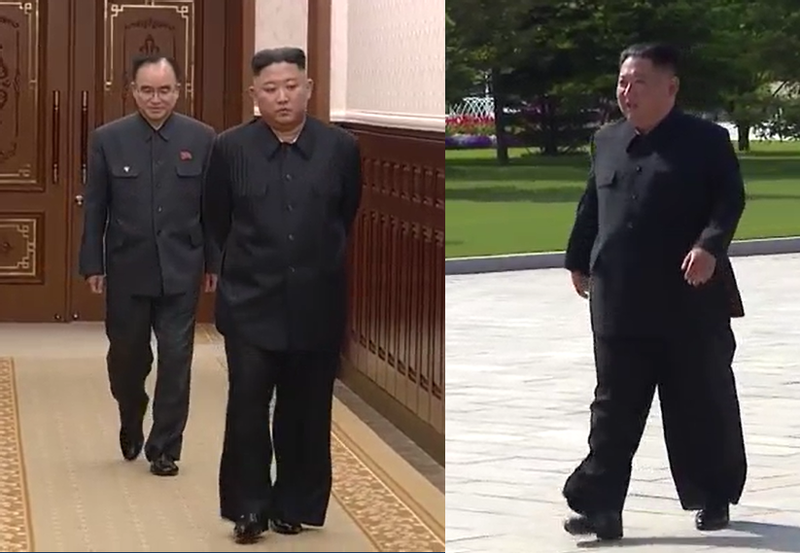 よく見れば確かにスリムになった金正恩氏――体調不良？ダイエット？情報機関も注目しているが……