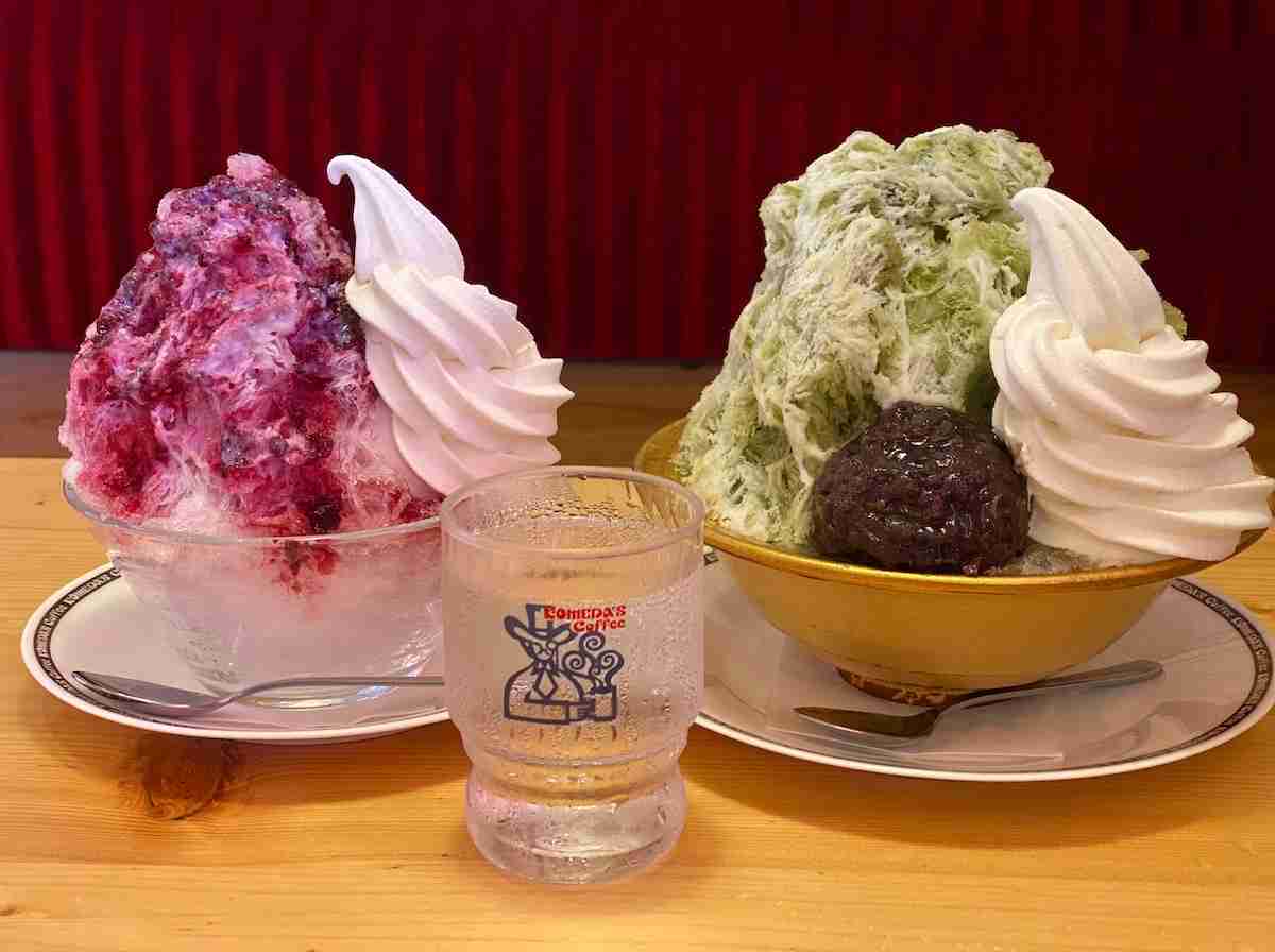<コメダ珈琲店>“夏の名物”かき氷、今年は「ラ・フランス氷」と「ぶどう氷」 白桃、宇治抹茶も再登場