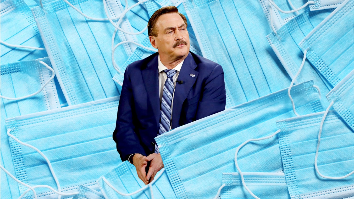 The Spectacular Failure of MyPillow Guy Mike Lindell’s Mask Operation