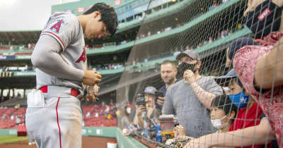 大谷翔平がファン投票でトップ　オールスター中間発表、DH部門 ｜ 共同通信