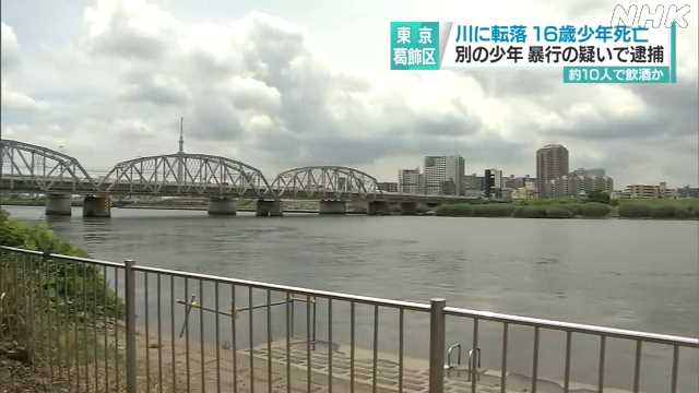 １６歳少年が荒川に転落死 一緒にいた少年を暴行容疑で逮捕｜NHK 首都圏のニュース