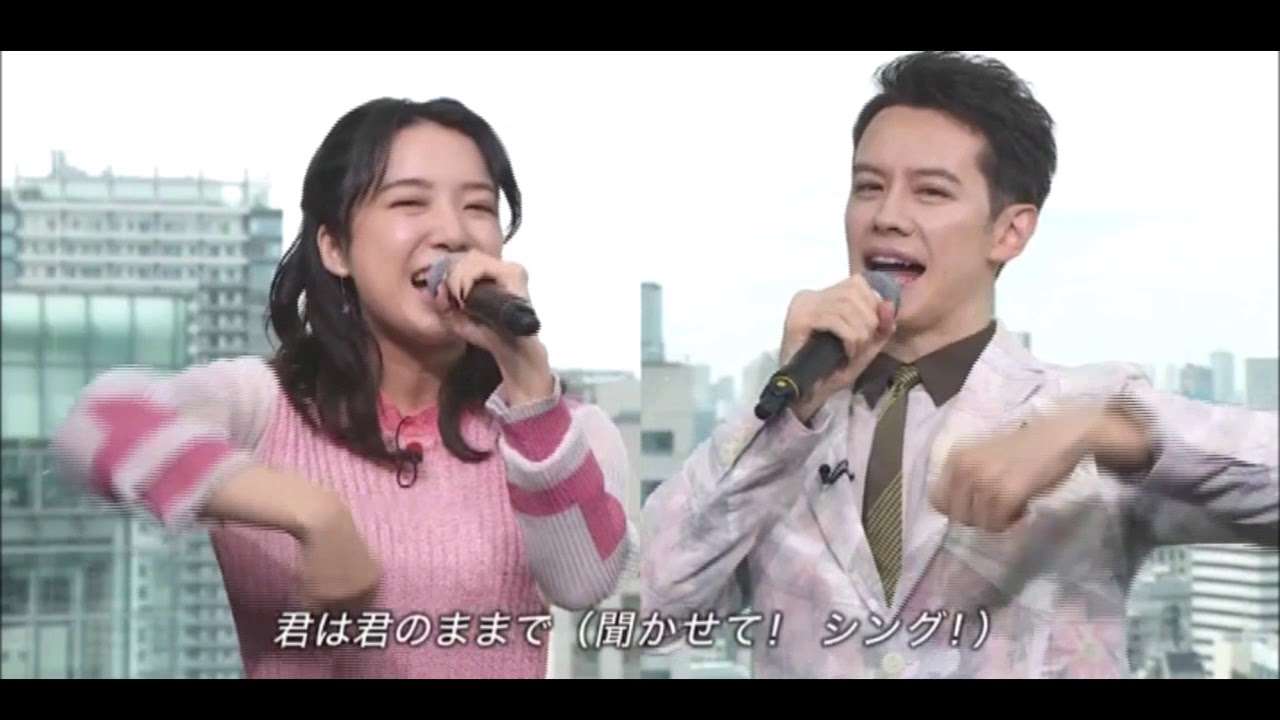 「スッキリ」生歌 初披露 ！ 上白石萌音 & ウエンツ瑛士 - YouTube