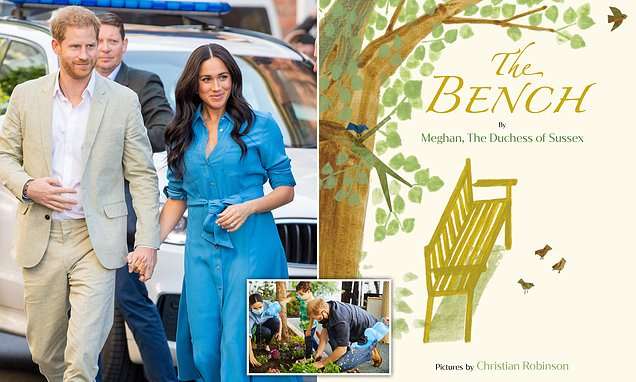 Meghan Markle and Prince Harry announce plans to distribute 2,000 copies of The Bench | Daily Mail Online