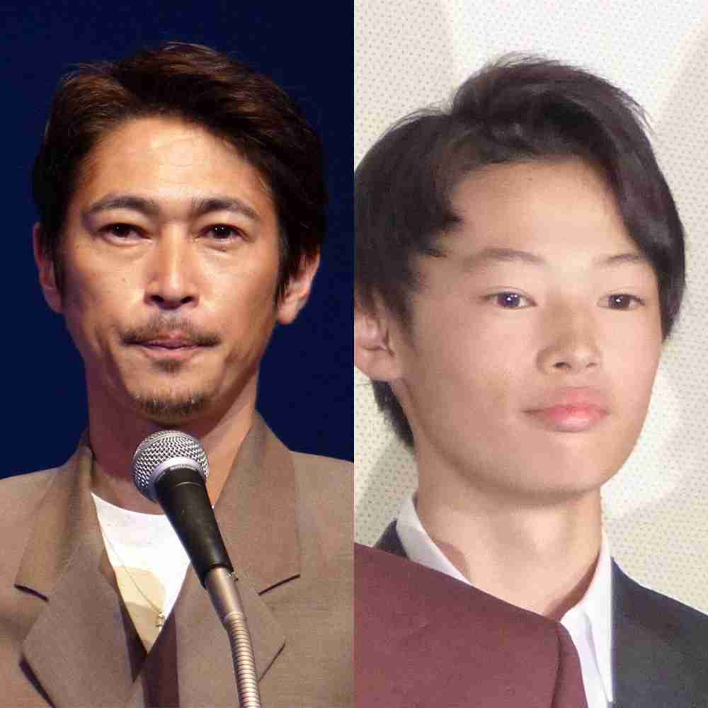 窪塚洋介　オシャレ自転車＆アロハで長男・愛流の3者面談　2ショットに「かっけえ！」「素敵親子」の声