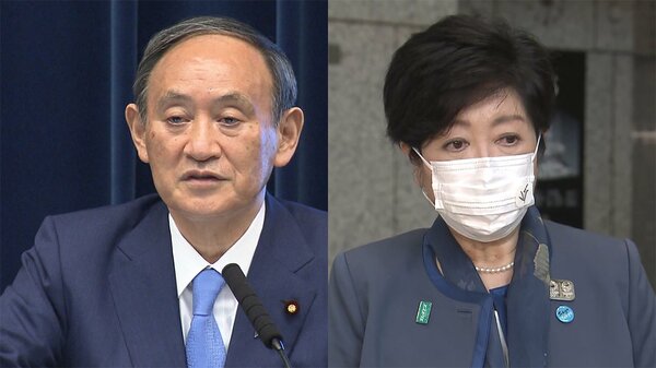 【速報】東京都内の全パブリックビューイング中止　菅首相と小池都知事が会談