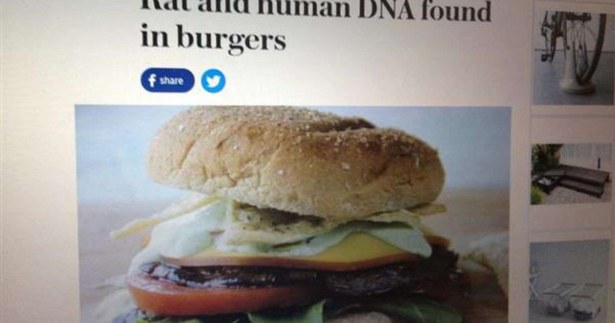 【エンタメよもやま話】人肉ハンバーガー！？　ネズミ肉も食べてた…ＤＮＡ検出国民食米国に衝撃（1/5ページ） - 産経ニュース