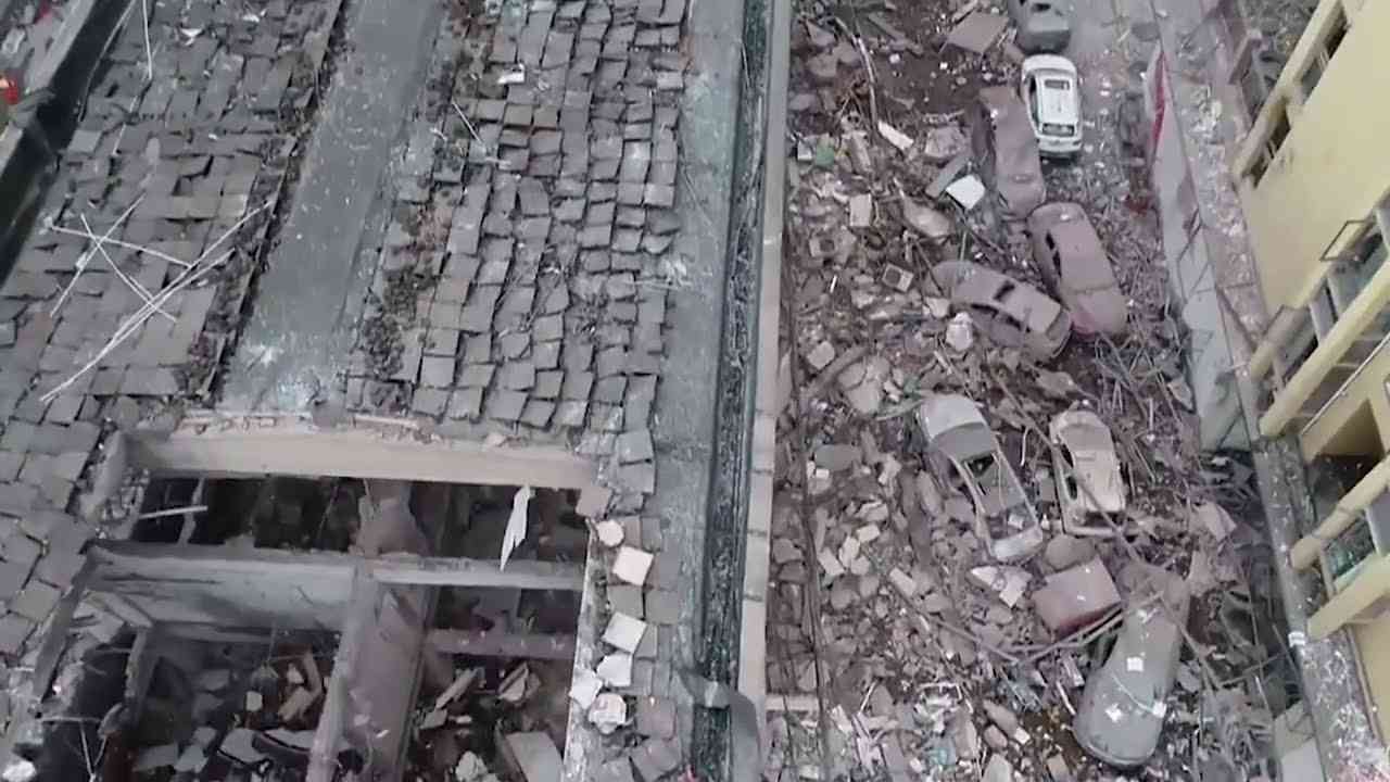 航拍湖北十堰現場 - YouTube