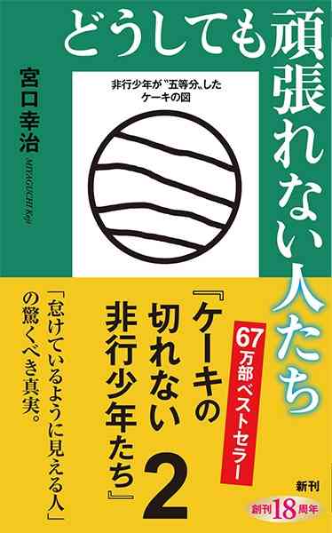 宮口幸治 『どうしても頑張れない人たち―ケーキの切れない非行少年たち2―』 | 新潮社