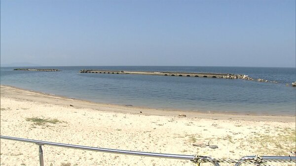 特別支援学校の生徒溺れ死亡　海水浴場はコロナで閉鎖中