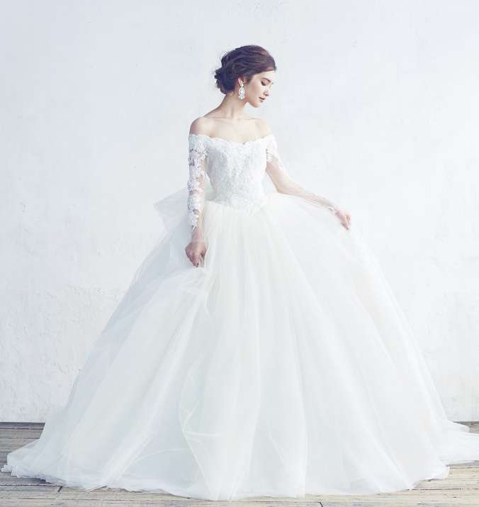 【ウェディングドレス】二の腕がやばい