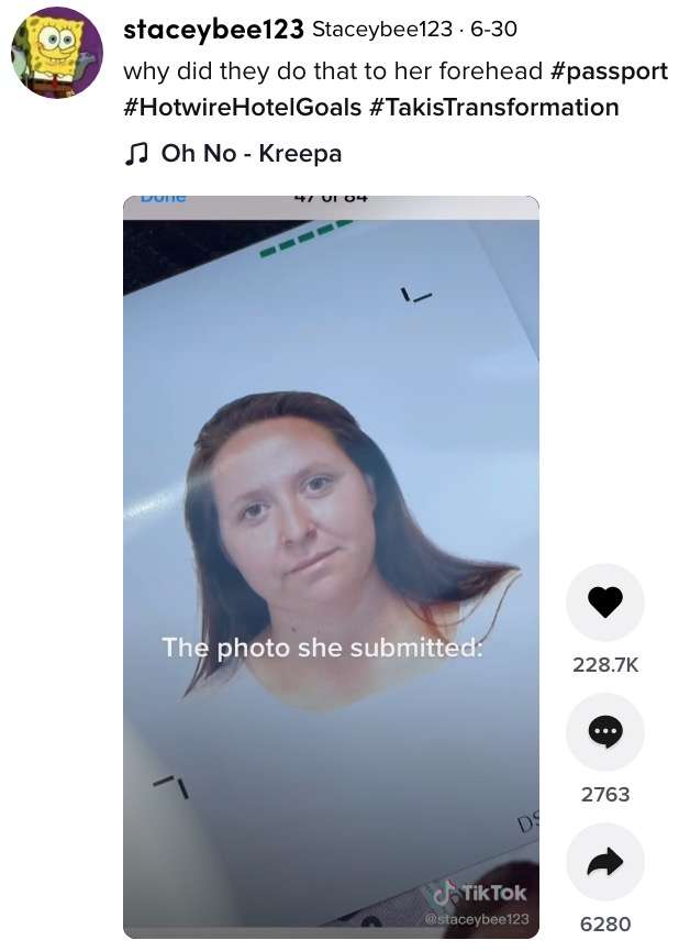 【海外発！Breaking News】パスポートの証明写真で面長すぎる加工が笑い誘う「まるでコーンヘッド」（米） | Techinsight（テックインサイト）|海外セレブ、国内エンタメのオンリーワンをお届けするニュースサイト