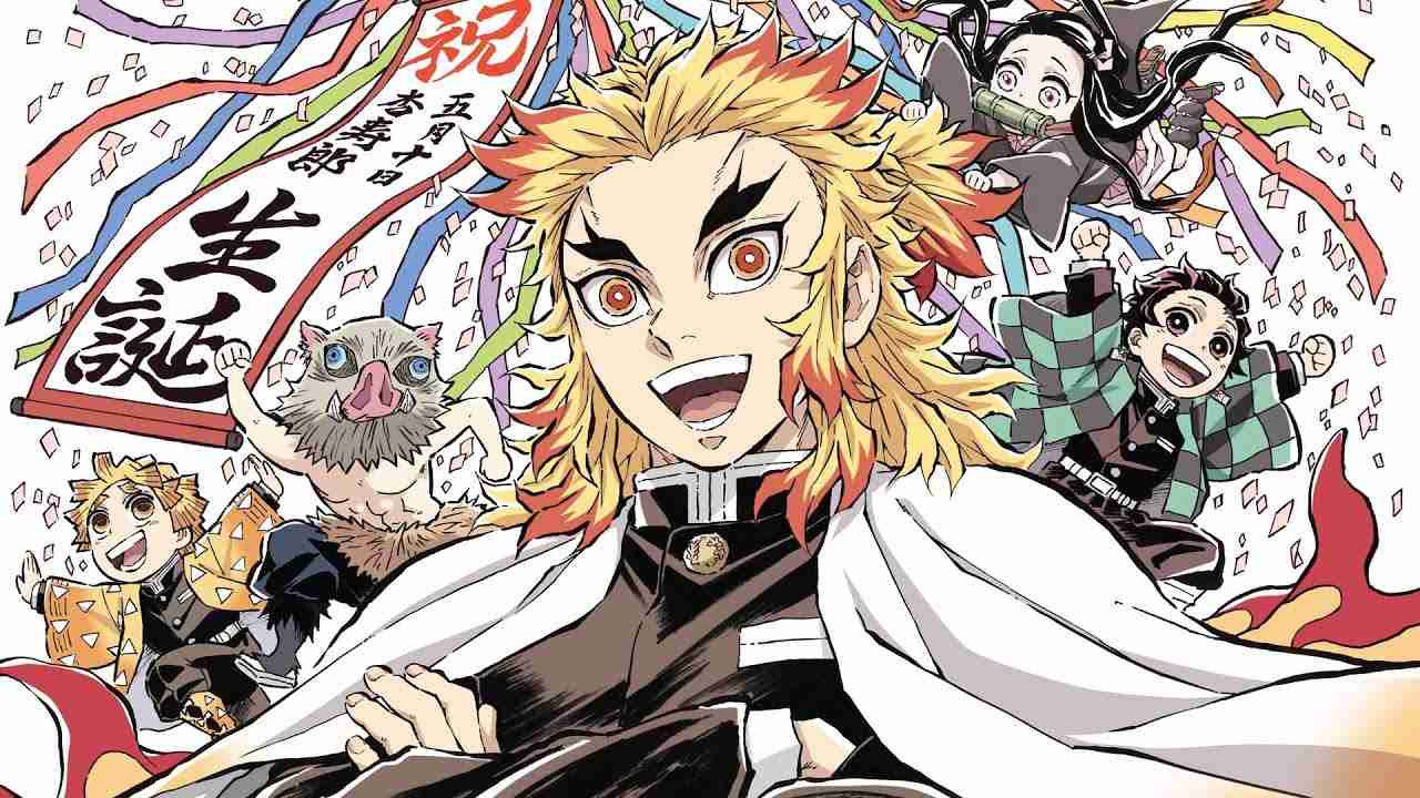 劇場物「鬼滅の刃」無限列車編 「煉獄杏寿郎 誕生日記念入場者プレゼントufotable描き下ろしA5バースデーカード」紹介動画 - YouTube