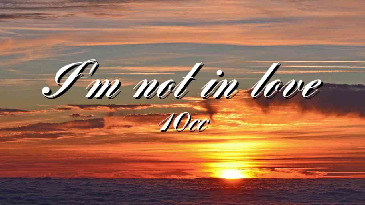 I'm not in love - 10cc（日本語歌詞付き） - YouTube