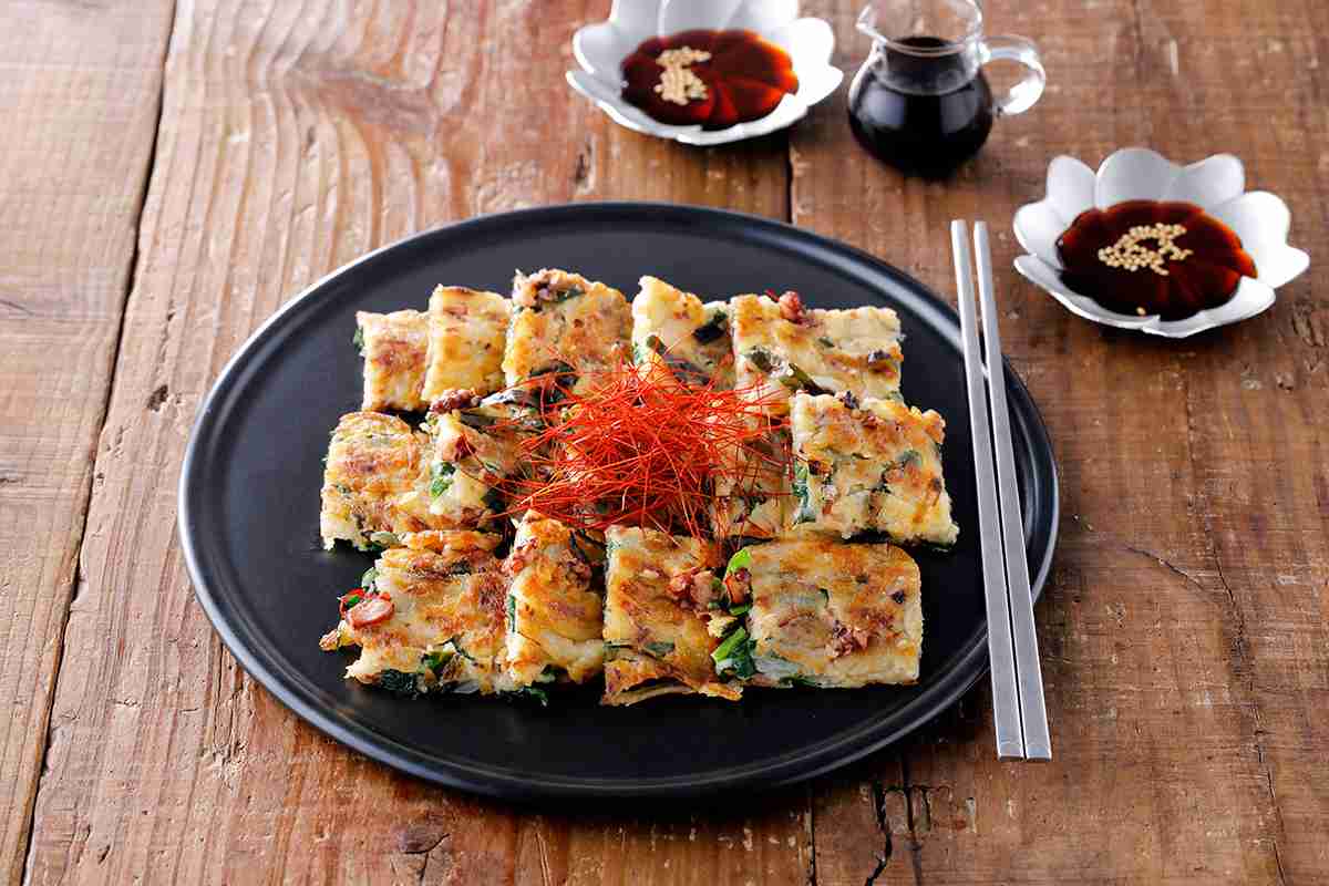 やみつきタコのチヂミ｜レシピ｜ノフレ食品株式会社