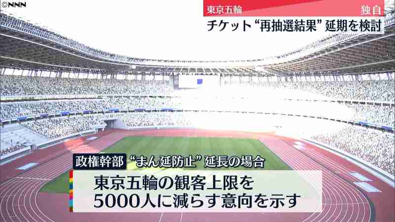 東京五輪　チケット“再抽選結果”延期検討｜日テレNEWS24