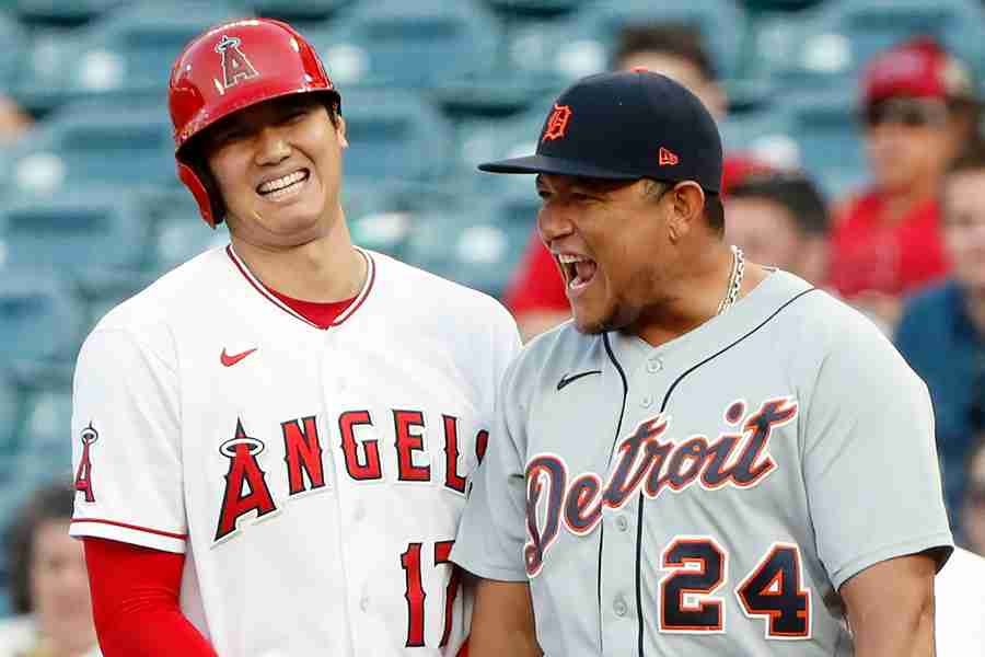 【MLB】大谷翔平に股間チョップ＆死球“報復”パンチ…　3冠王カブレラの“イタズラ”に米喝采（Full-Count） - Yahoo!ニュース