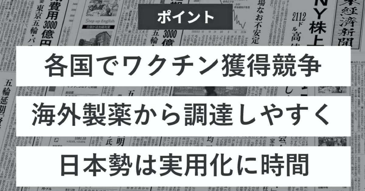 コロナワクチン　国が賠償する理由は？: 日本経済新聞