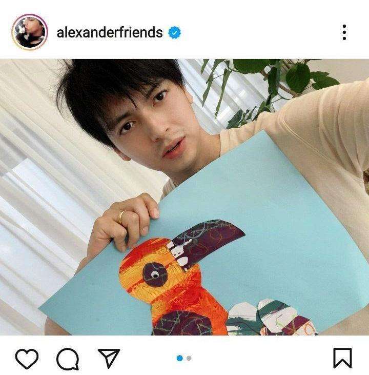 アレク&川崎希の3歳長男の切り絵に「これは天才!」「エルメスっぽい」驚きと称賛