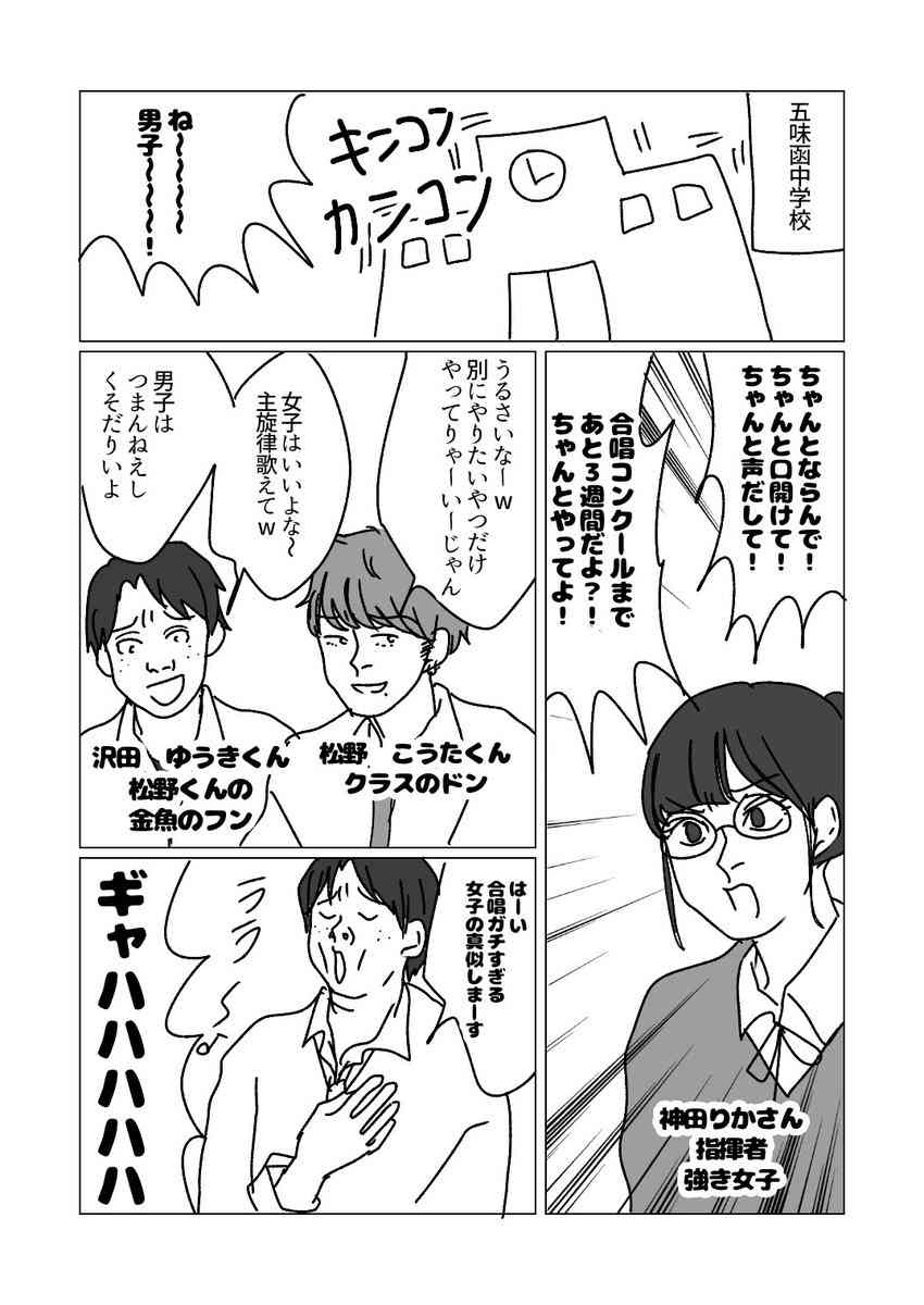 合唱コンクール、好きでしたか?
