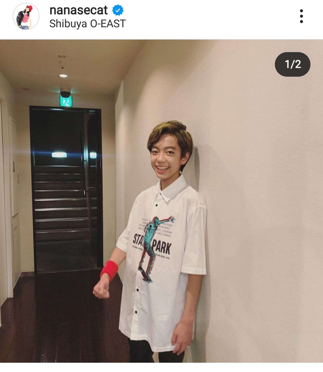 相川七瀬、金髪ドラマーの１３歳次男の顔出しショットを公開「ご立派」「可愛い」の声 : スポーツ報知