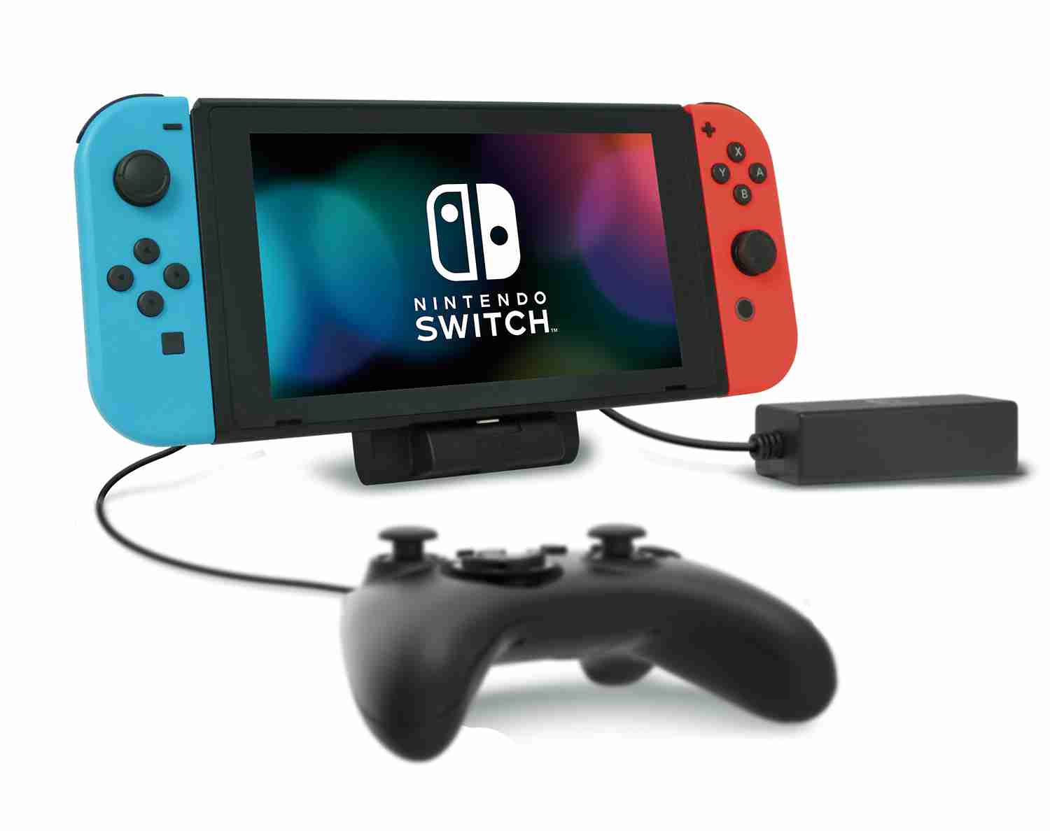 株式会社 HORI |    テーブルモード専用ポータブル USB ハブスタンド 2ポート for Nintendo Switch