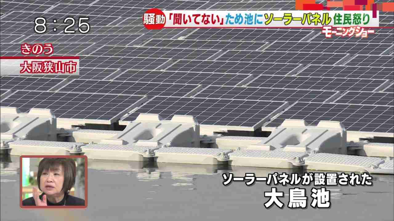 大阪狭山市でソーラーパネル設置で疑惑 - YouTube