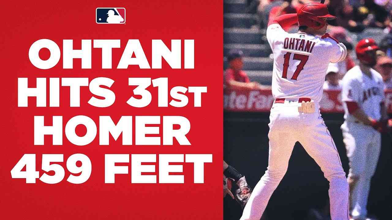 SHOHEI GOES DEEP AGAIN! Shohei Ohtani hits a 459-foot shot for his 31st homer of the year! - YouTube
