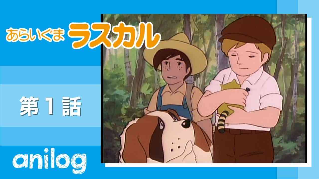 あらいぐまラスカル  第1話「黒いマスクの可愛いやつ」【公式アニメch アニメログ】 - YouTube