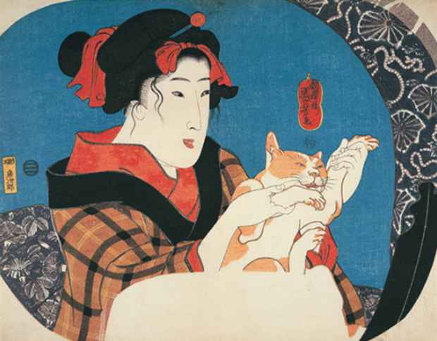 芸術作品の中の猫