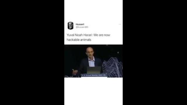 Yuval Noah Harari at Davos 2020: 