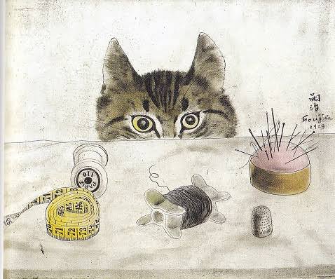 芸術作品の中の猫