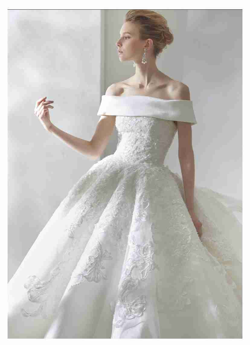 【ウェディングドレス】二の腕がやばい