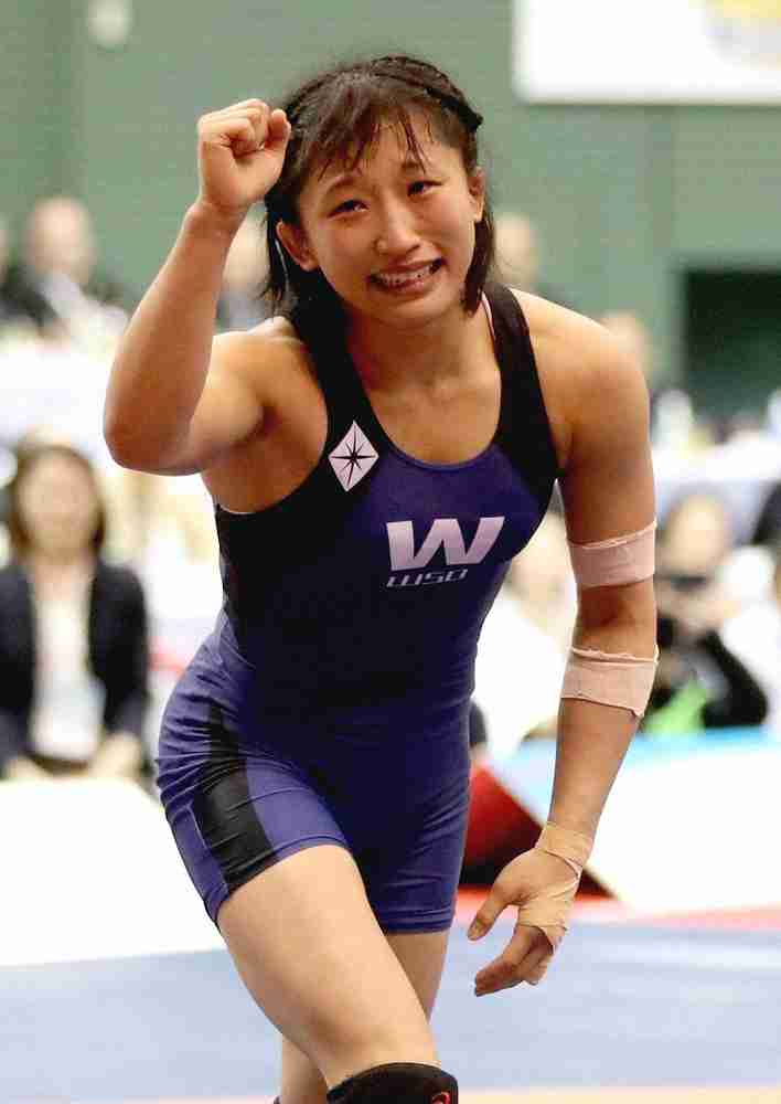 レスリング・須崎優衣　銀メダル以上が確定！準決勝で快勝　開会式で日本選手団の旗手（スポニチアネックス） - Yahoo!ニュース