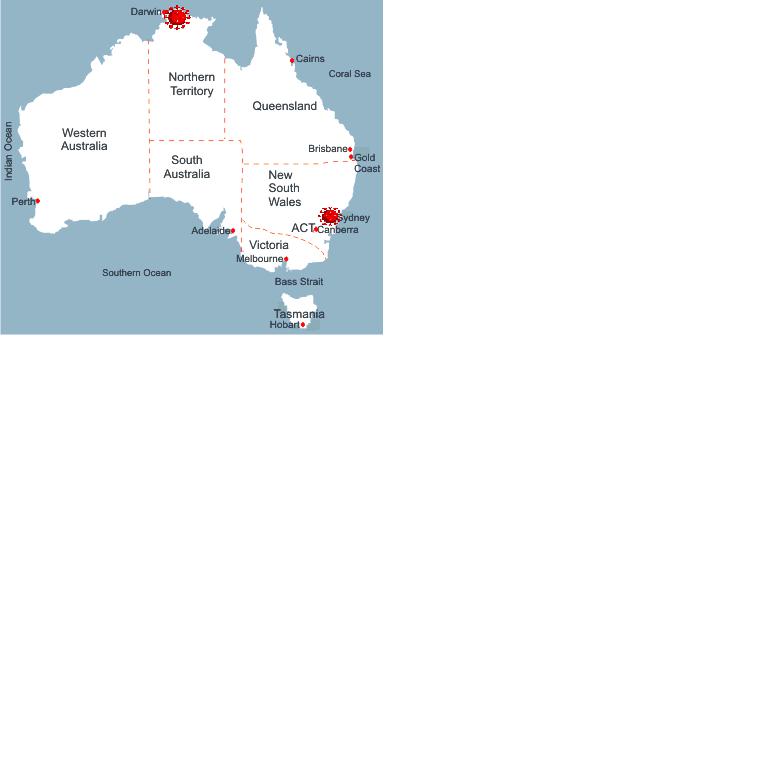 Infection Through “Fleeting Contact” With The Delta Variant Leads To Lockdowns Across Australia