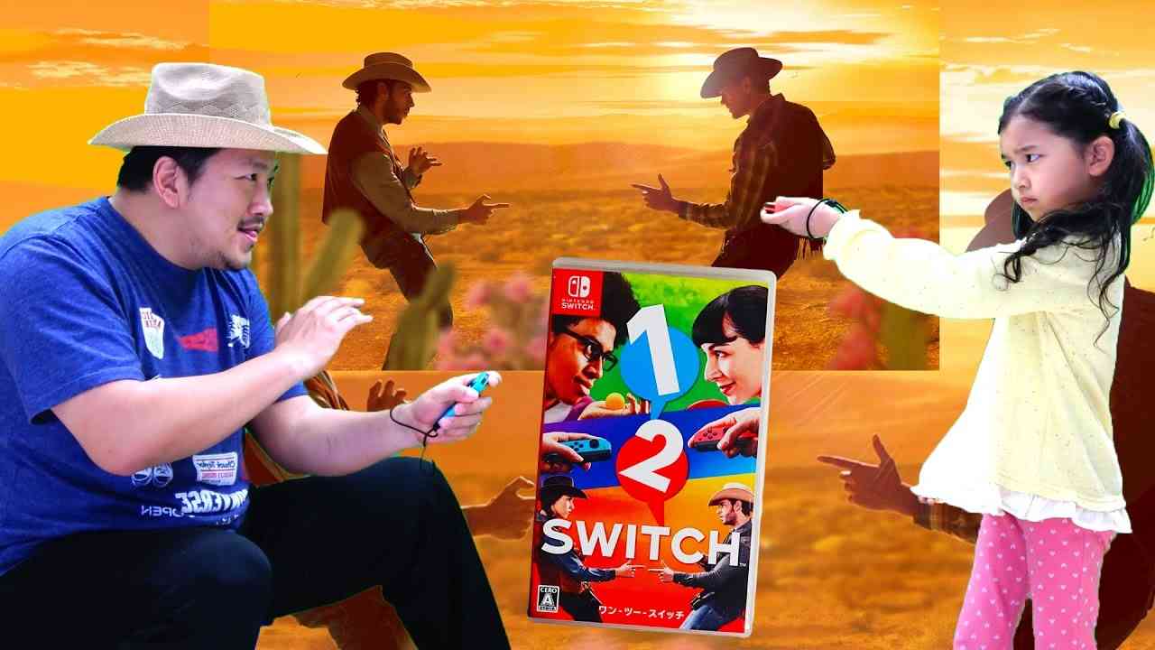 任天堂スイッチ☆1-2-Switch (ワン・ツー・スイッチ)親子でゲーム実況プレイ♡himawari-CH - YouTube