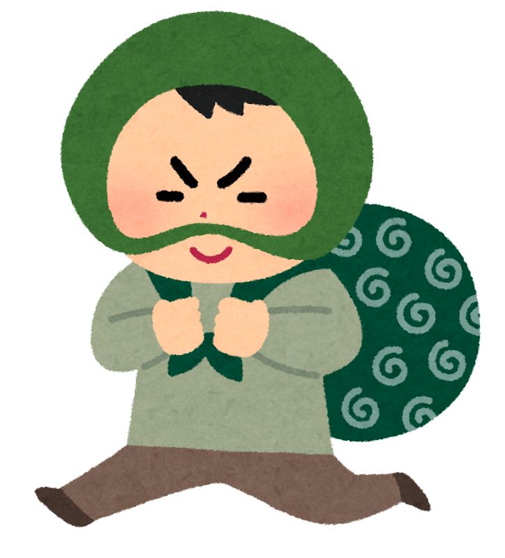 タイトルの一部を「泥棒」に変えてみるトピ