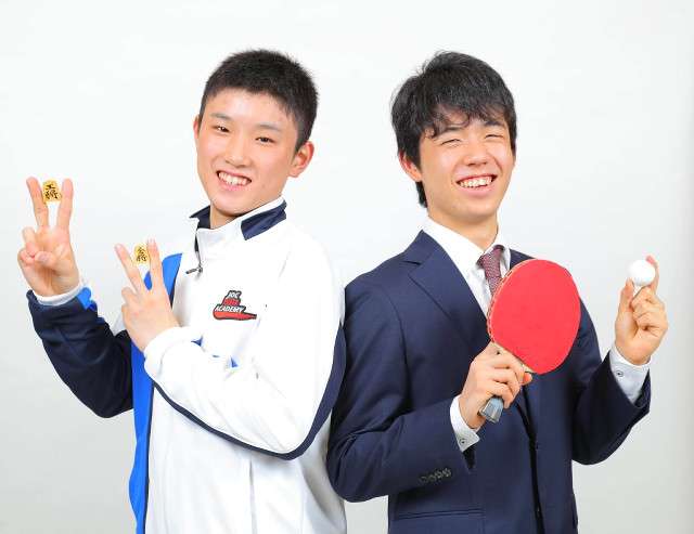 天才中学生、藤井聡太四段と張本智和が対談！　「五輪で金メダル」「将棋界のトップに」 : スポーツ報知