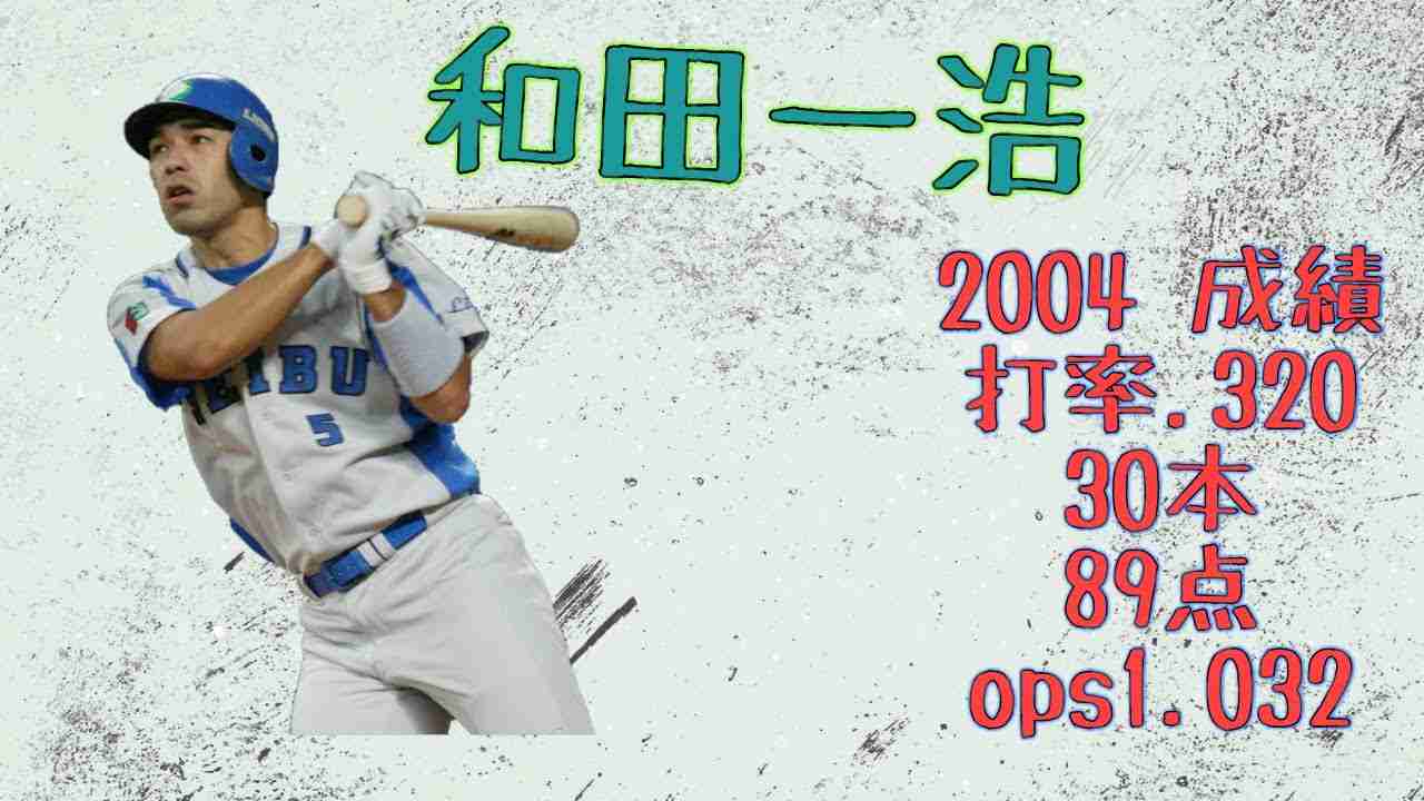 和田一浩　2004年 ホームラン集(30本) - YouTube