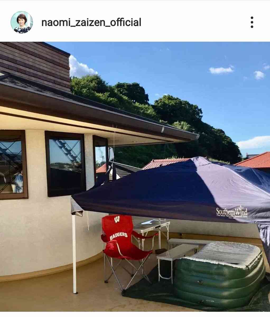 財前直見、大分の自宅ベランダの“露天風呂”公開「素敵すぎる！」「理想的なステイホーム」 : スポーツ報知