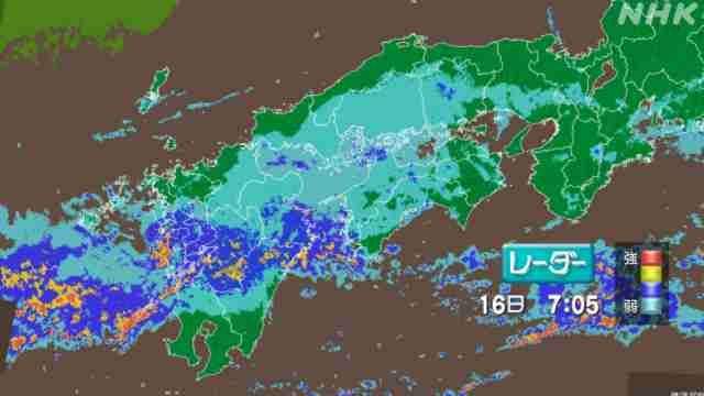 九州で再び雨強まる 土砂災害 川の氾濫などに厳重警戒を