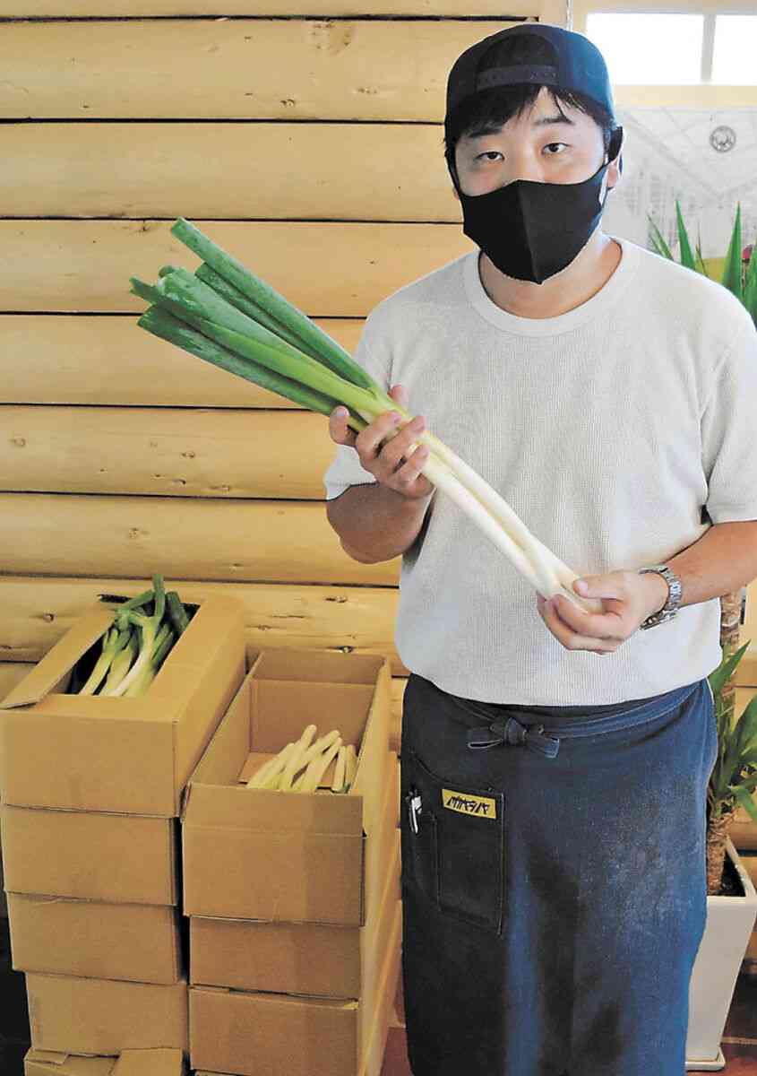 「福島の土が付いている」ネギ取引減に支援の動き　青果店、原価販売で買い支え | 河北新報オンラインニュース / ONLINE NEWS
