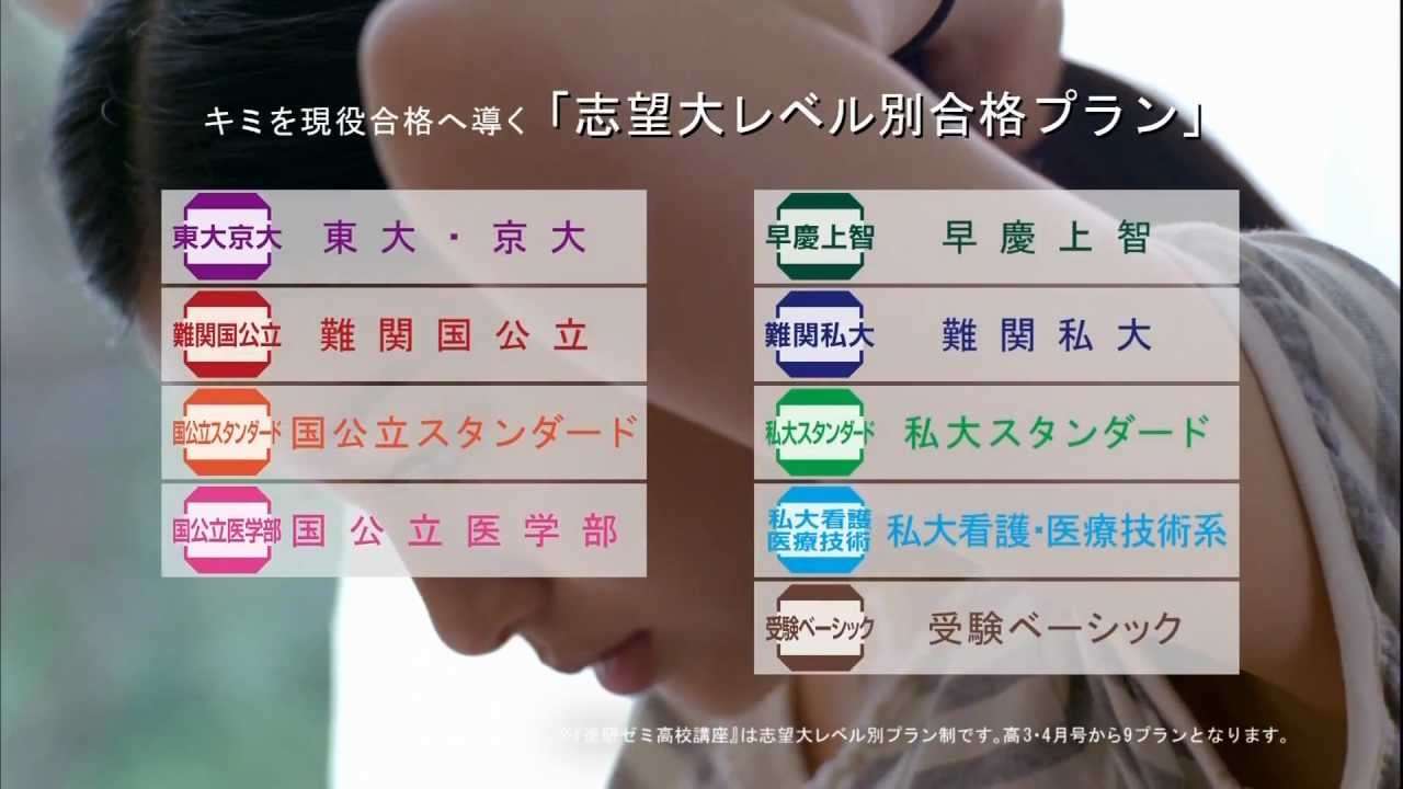 2種 土屋太鳳 CM 進研ゼミ高校講座 2012 ♪ASIAN KUNG-FU GENERATION - YouTube