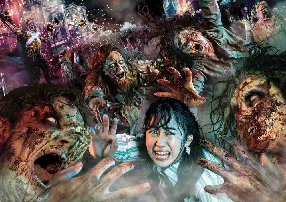 USJ「NO LIMIT!ハロウィーン」2年ぶり“ホラー・ナイト”で恐怖のゾンビ&モンスターがパークに出現