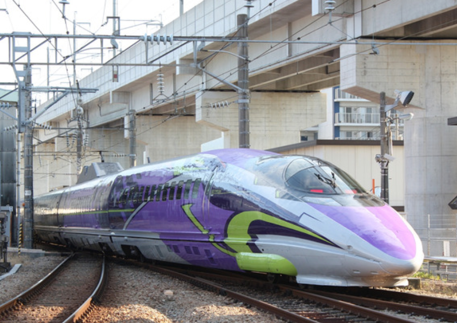 ラッピング電車が好き!